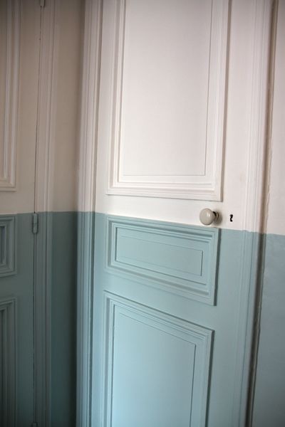 Porte Peinte En Deux Couleurs - d coration couloir long et troit 11 ... Porte Peinte En Deux Couleurs - d coration couloir long et troit 11 ...