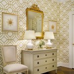Une décoration en or: idées d'intérieurs