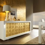 Une décoration en or: idées d'intérieurs