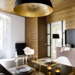 Une décoration en or: idées d'intérieurs