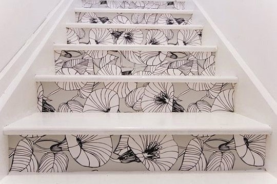 Les marches d\'escalier jouent la déco ! - Floriane Lemarié Les marches d\'escalier jouent la déco ! - Floriane Lemarié