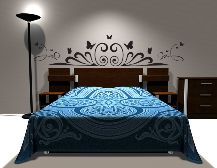 décoration tête de lit