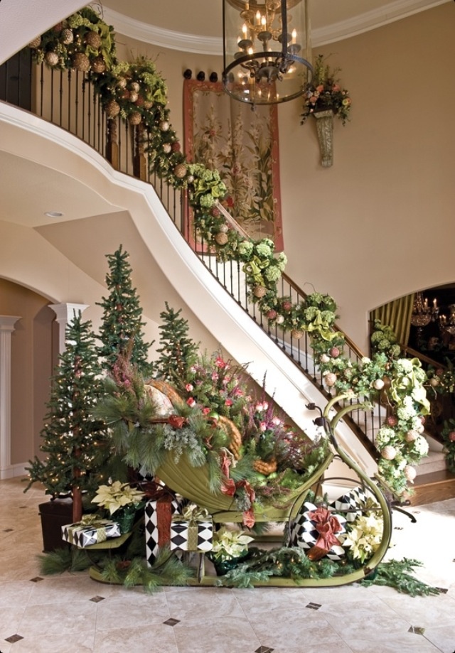 Escalier de Noël