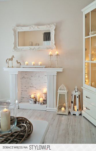 A Fake Fireplace For Christmas Trendy Home Decorations