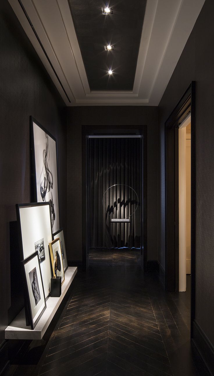 wooden floor hallway ideas  | 650 x 488