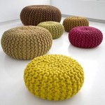 Décoration pouf