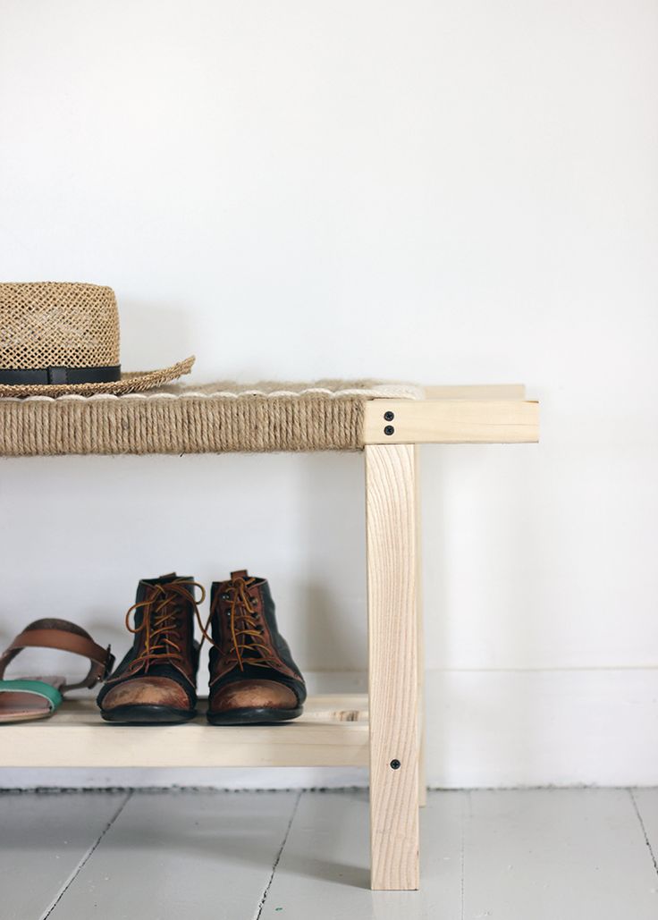 Diy Make A Woven Bench Trendy Home Decorations