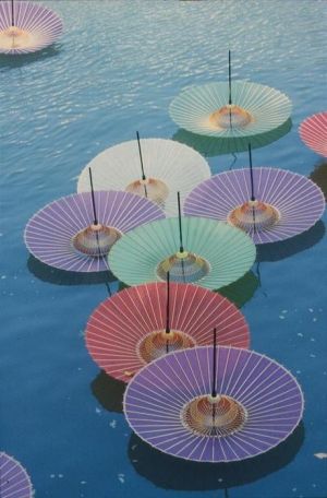 Décoration parasol