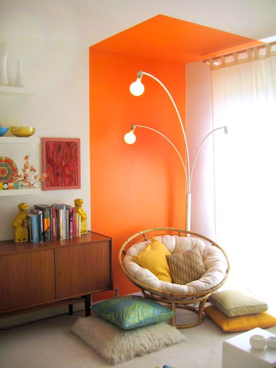 Décoration orange