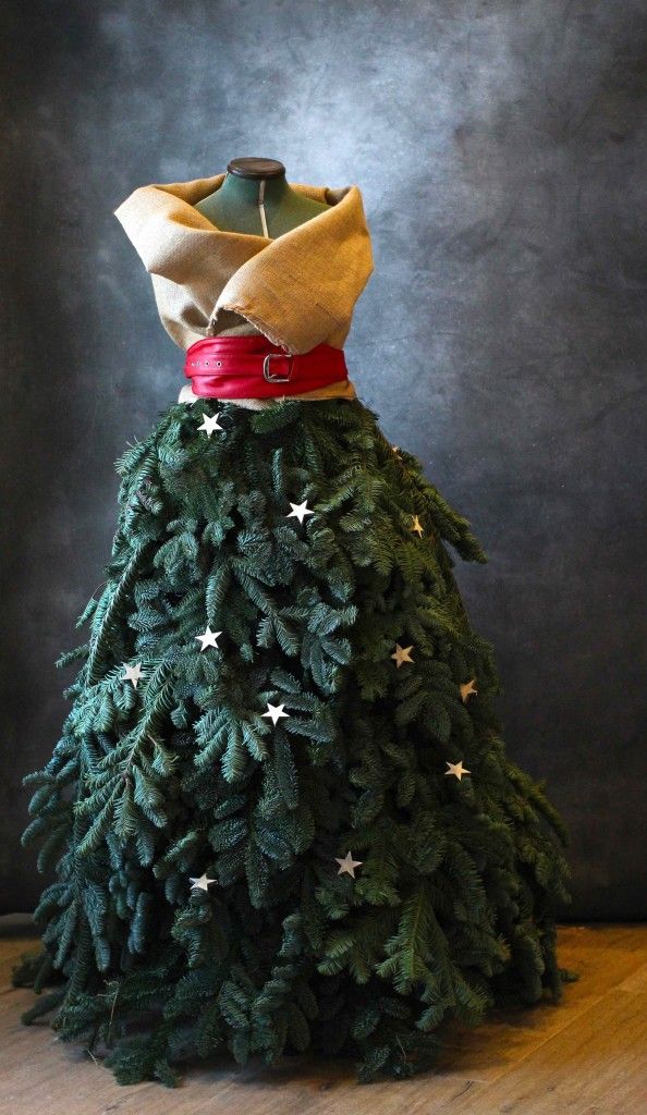 Inspirations pour Noël : des sapins « haute couture » ! - Floriane Lemarié