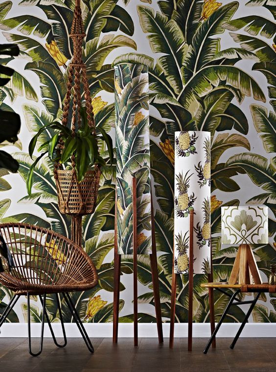 Décoration style tropical