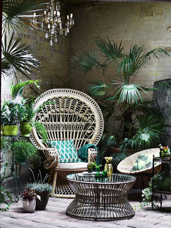 Décoration style tropical