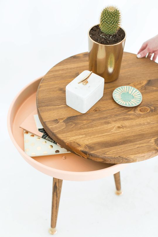 Décoration DIY table d'appoint