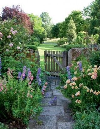 Décoration jardin anglais