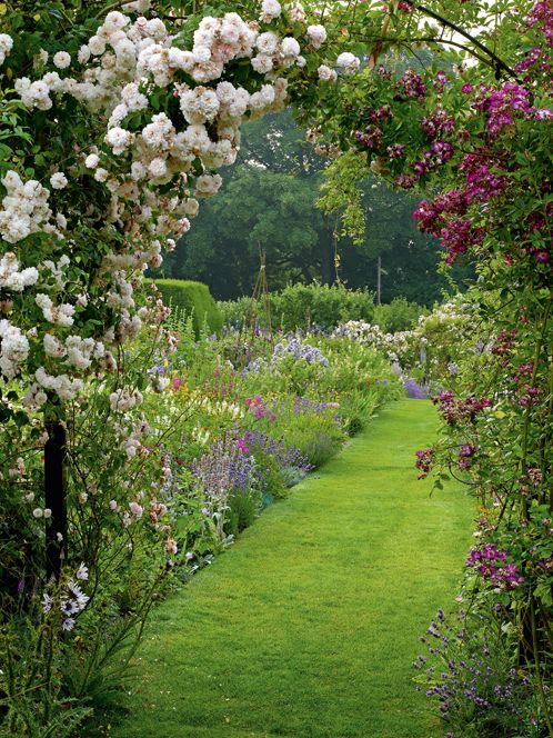 Décoration jardin anglais