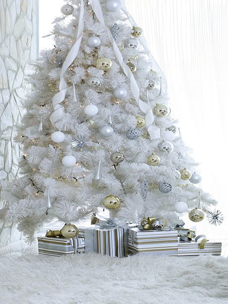 Décoration Noël blanc