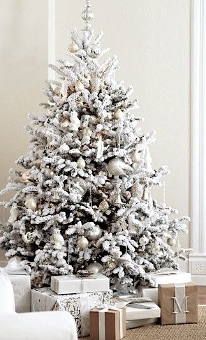 Décoration Noël blanc