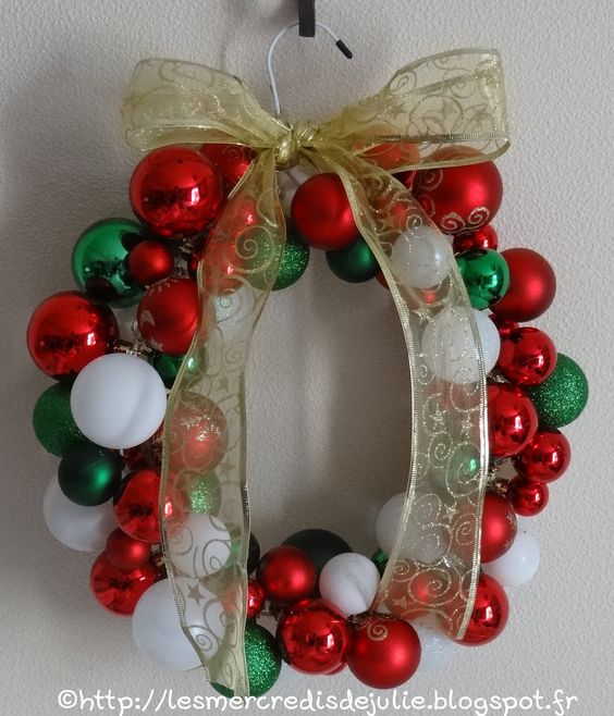 DIY couronne de Noël