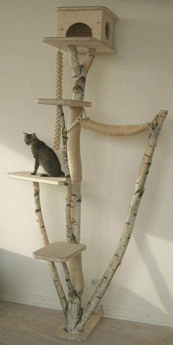 Décoration arbre à chat
