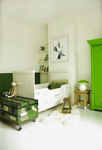 Décoration vert