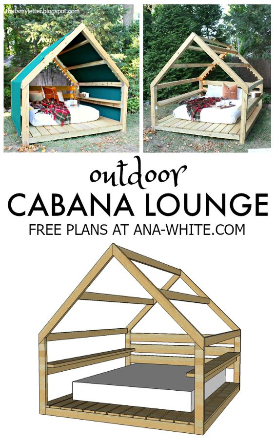 DIY cabane lounge