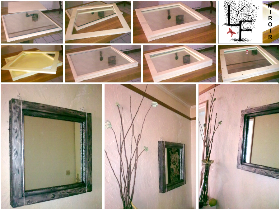 Miroir DIY