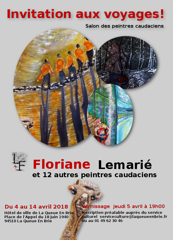 Exposition Floriane Lemarié Invitation aux voyages