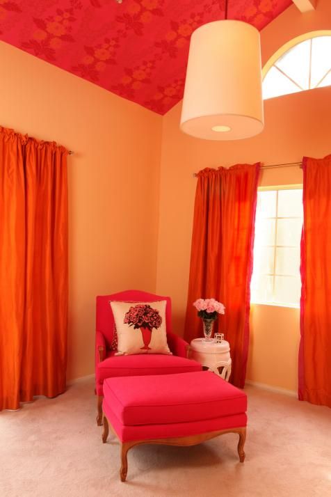 Décoration orange