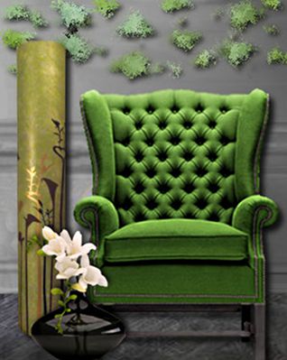Le vert en décoration
